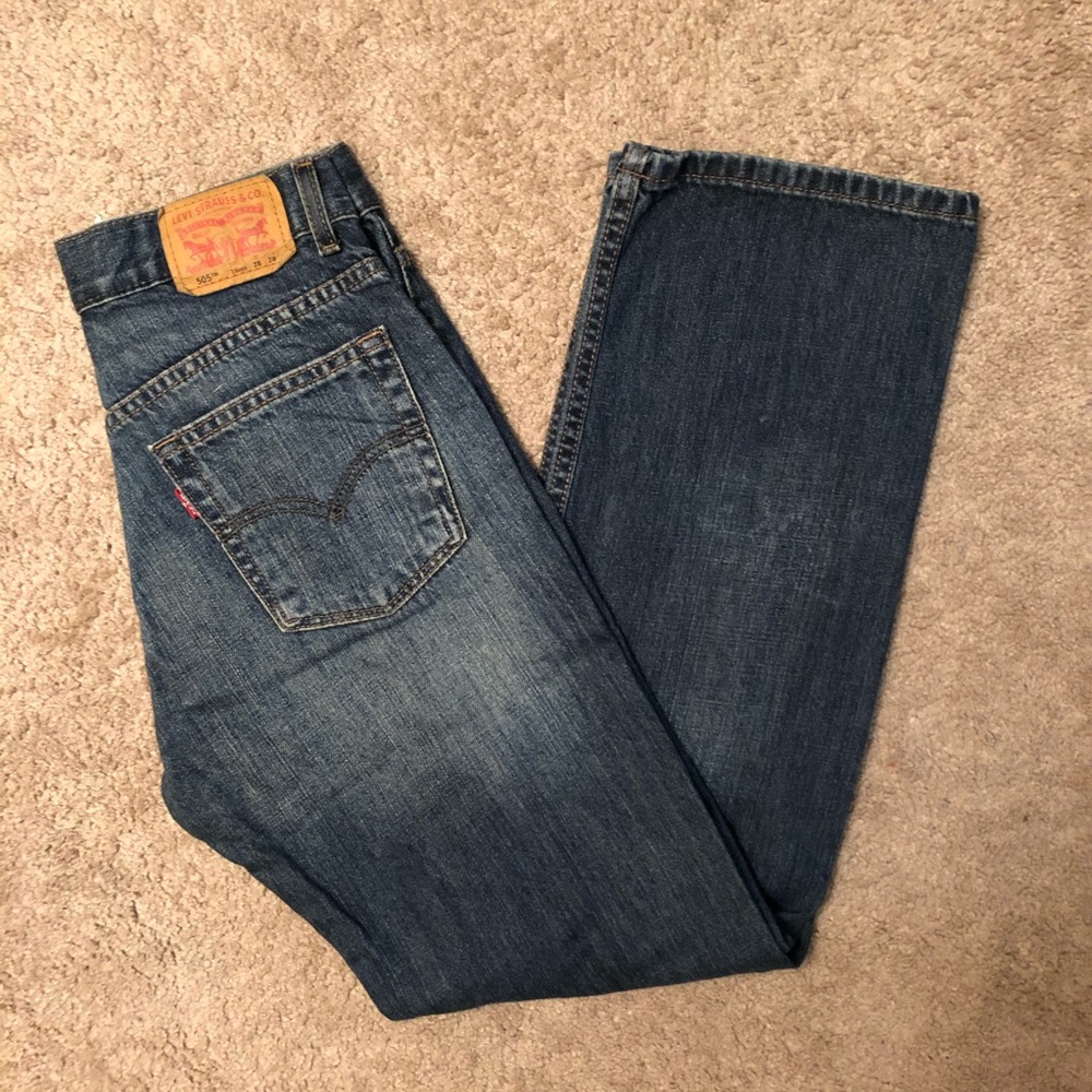 Levi’s Men’s Jeans - 505 Regular Fit - 28x28